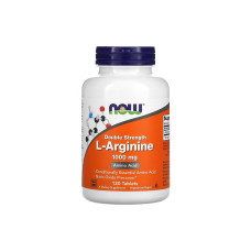  Аргінін NOW Foods L-Arginine 1000 mg - 120 табл