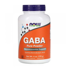 Амінокислота NOW Foods - GABA Pure Powder - 170 грам