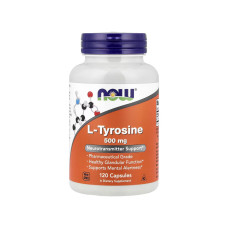  Тирозин NOW Foods L-Tyrosine 500 mg - 120 капс