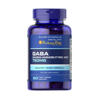 Аминокислота Puritan's Pride Gaba 750 mg – 90 капс