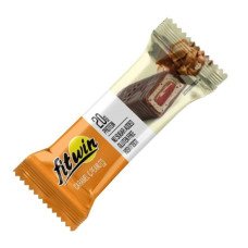 Протеїнові батончики FitWin Bar (без цукру) - 60 г карамель-арахіс (з начинкою)