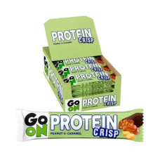 Протеїнові батончики Go On Protein Crisp Карамель Горіх - 50 г