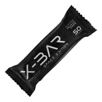 Протеїнові батончики Powerful Progress X-BAR Арахіс з дропсами - 50 г, 24 шт/уп