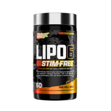 Жироспалювач Nutrex - Lipo 6 Black Stim-Free Ultra Concentrate - 60 капс