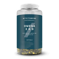 Жирні кислоти MyProtein - Omega 3-6-9 - 120 капс