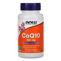 Коензим NOW FOODS CoQ10 100 mg - 90 капс