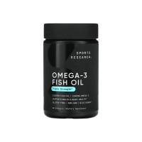  Жирні кислоти Sports Research Alaskan Omega-3 Fish Oil - 90 капс