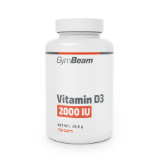 Вітамін D3 GymBeam - Vitamin D3 2000 - 120 капс