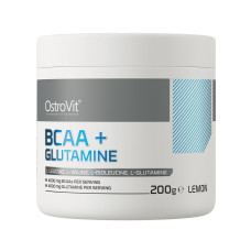 Амінокислоти BCAA + Glutamine - OstroVit - 200 г