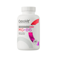 Витамини - Ostrovit - Mg+B6 - 90 таб