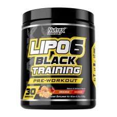 Передтренувальний комплекс Nutrex - Lipo 6 Black Training Pre Workout - 189 г (30 serv)