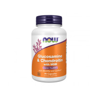 Для суглобів NOW Foods Glucosamine & Chondroitin with MSM - 90 капс