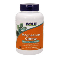 Магній цитрат NOW Magnesium Citrate - 120 капс