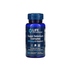 Селен Life Extension Super Selenium Complex 200 mcg & Vitamin E - 100 капс