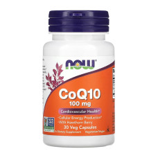 Коензим NOW FOODS CoQ10 100 mg - 30 капс