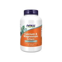  Мінерали NOW Foods Calcium & Magnesium with D-3, Zinc - 120 капс