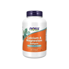  Мінерали NOW Foods Calcium & Magnesium with D-3, Zinc - 120 капс
