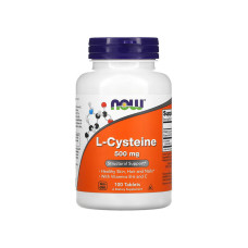 Цистеїн NOW Foods L-Cysteine 500 mg - 100 табл