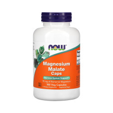  Магній малат NOW Foods Magnesium Malate Caps - 180 капс
