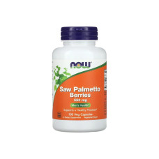  Со пальметто NOW Foods Saw Palmetto Berries 550 mg - 100 капс