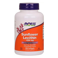 Соняшниковий лецитин NOW Foods Sunflower Lecithin 1200 mg - 100 капс