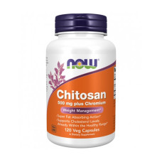 NOW Foods Chitosan 500mg Plus Chromium