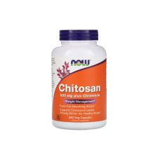 Хітозан NOW Foods Chitosan 500mg Plus Chromium - 240 капс