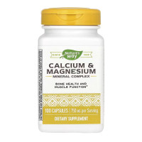 Мінерали Natures Way Calcium Mag Zinc - 100 капс
