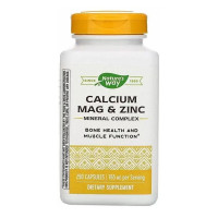 Мінерали Natures Way Calcium Mag Zinc - 250 капс