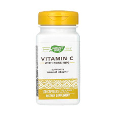 Вітаміни Natures Way Vitamin C with Rose Hips - 100 капс