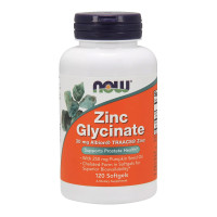 Цинк гліцинат NOW Foods Zinc Glycinate 30 mg - 120 капс