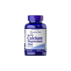 Мінерали Puritan's Pride Chelated Calcium Magnesium Zinc - 100 табл
