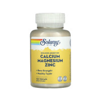  Вітаміни та мінерали Solaray Calcium Magnesium Zinc - 100 капс