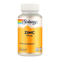 Цинк Solaray Zinc 50 mg - 100 капс