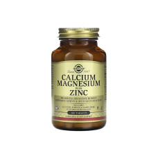 Мінерали Solgar - Calcium Magnesium Zinc - 100 табл
