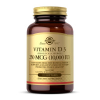 Вітаміни Solgar Vitamin D3 250 mcg (10000 IU) - 120 капс