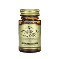 Вітаміни Solgar Vitamin D3 125 mcg (5000 IU) - 60 капс