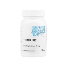  Цинк хелат бісгліцинат Thorne Zinc Bisglycinate 15 mg - 60 капс