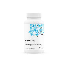 Цинк хелат бісгліцинат Thorne Zinc Bisglycinate 30 mg - 60 капс
